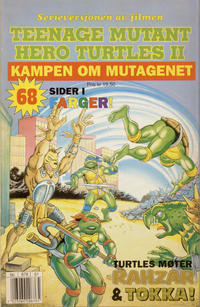 Cover Thumbnail for Teenage Mutant Hero Turtles II Kampen om mutagenet (Hjemmet / Egmont, 1991 series) 