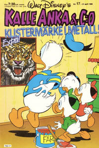 Cover Thumbnail for Kalle Anka & C:o (Hemmets Journal, 1957 series) #17/1986