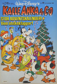 Cover Thumbnail for Kalle Anka & C:o (Hemmets Journal, 1957 series) #48/1986