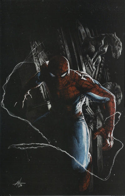 Cover for Amazing Spider-Man (Marvel, 2018 series) #48 (849) [Variant Edition - Unknown Comics & Street Level Hero Exclusive - Gabriele Dell'Otto Virgin Cover]