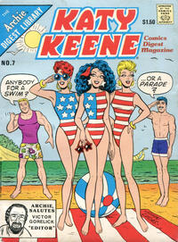 Cover Thumbnail for Katy Keene Comics Digest Magazine (Archie, 1987 series) #7 [Direct]