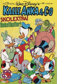 Cover Thumbnail for Kalle Anka & C:o (Hemmets Journal, 1957 series) #34/1987