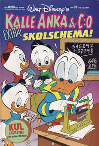 Cover Thumbnail for Kalle Anka & C:o (Hemmets Journal, 1957 series) #33/1988