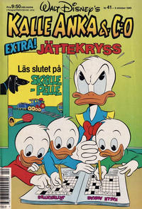 Cover Thumbnail for Kalle Anka & C:o (Hemmets Journal, 1957 series) #41/1989