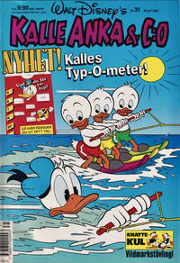 Cover Thumbnail for Kalle Anka & C:o (Hemmets Journal, 1957 series) #31/1990