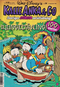 Cover Thumbnail for Kalle Anka & C:o (Hemmets Journal, 1957 series) #38/1990