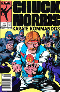 Cover for Chuck Norris (Marvel, 1987 series) #1 [Newsstand]