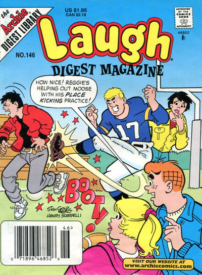 Cover for Laugh Comics Digest (Archie, 1974 series) #146 [Newsstand]