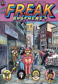 Cover Thumbnail for The Fabulous Furry Freak Brothers (Rip Off Press, 1971 series) #4 [2.95 USD 8th Printing]