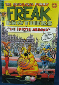 Cover for The Fabulous Furry Freak Brothers (Rip Off Press, 1971 series) #9 [4.95 USD 7th Printing]