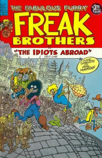 Cover for The Fabulous Furry Freak Brothers (Rip Off Press, 1971 series) #8 [3.95 USD 6th Printing B]
