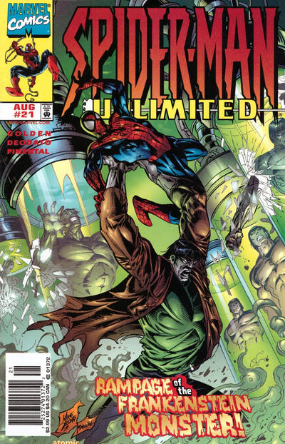 Cover for Spider-Man Unlimited (Marvel, 1993 series) #21 [Newsstand]