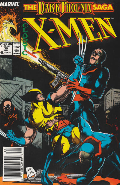 Cover for Classic X-Men (Marvel, 1986 series) #39 [Mark Jewelers]