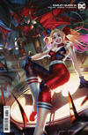 Cover Thumbnail for Harley Quinn (2021 series) #16 [Derrick Chew Cardstock Variant Cover]