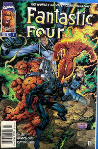 Cover for Fantastic Four (Marvel, 1996 series) #4 [Newsstand]