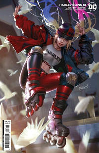 Cover Thumbnail for Harley Quinn (DC, 2021 series) #13 [Derrick Chew Cardstock Variant Cover]