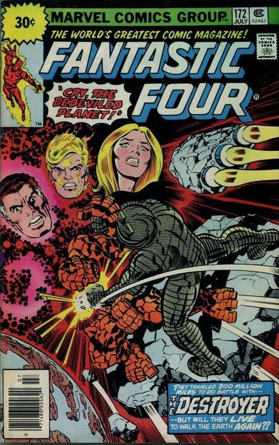Cover for Fantastic Four (Marvel, 1961 series) #172 [30¢]
