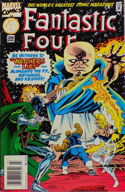 Cover for Fantastic Four (Marvel, 1961 series) #398 [Newsstand]