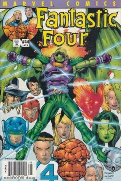 Cover for Fantastic Four (Marvel, 1998 series) #44 (473) [Newsstand]