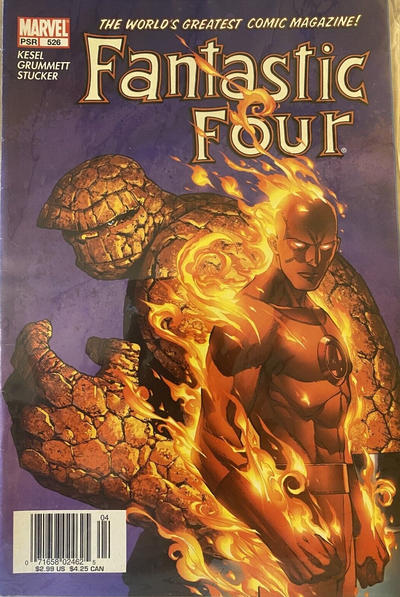 Cover for Fantastic Four (Marvel, 1998 series) #526 [Newsstand]