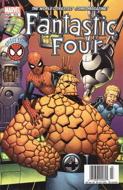 Cover for Fantastic Four (Marvel, 1998 series) #513 [Newsstand]