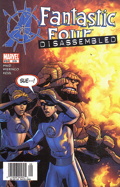 Cover for Fantastic Four (Marvel, 1998 series) #519 [Newsstand]