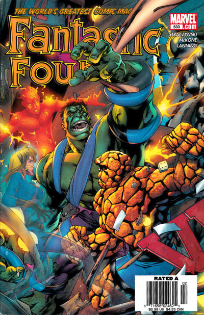 Cover for Fantastic Four (Marvel, 1998 series) #533 [Newsstand]