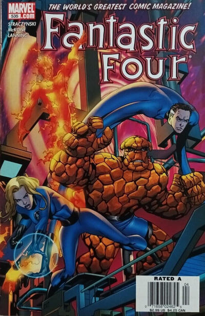 Cover for Fantastic Four (Marvel, 1998 series) #535 [Newsstand]