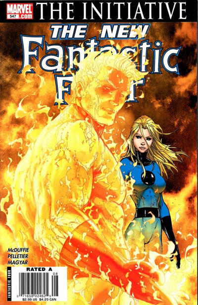 Cover for Fantastic Four (Marvel, 1998 series) #547 [Newsstand]