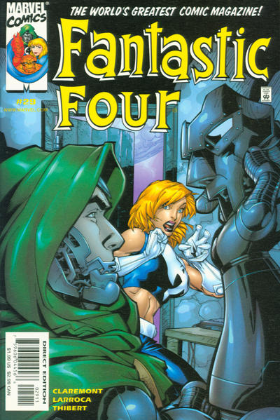 Cover for Fantastic Four (Marvel, 1998 series) #29 [Direct Edition]