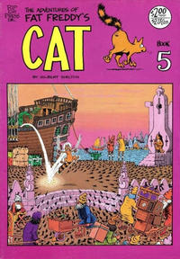 Cover Thumbnail for Fat Freddy's Cat (Rip Off Press, 1977 series) #5 [Revised Third Printing A]