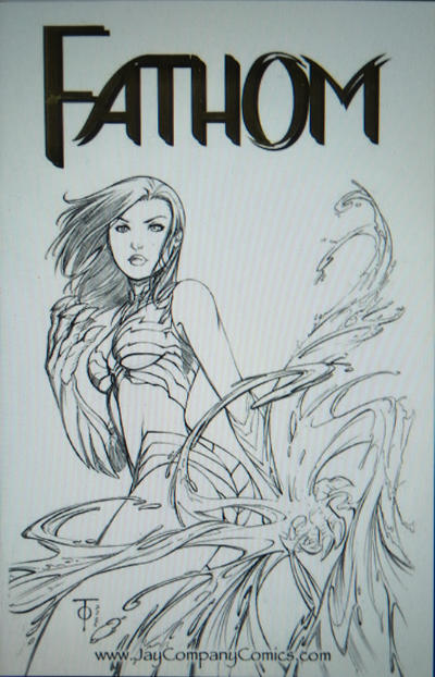 Cover for Fathom (Image, 1998 series) #3 [Wizard World Texas Exclusive Jay Company Edition B]