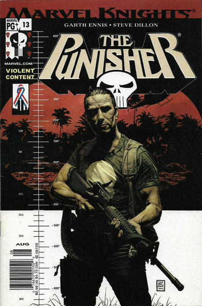 Cover for The Punisher (Marvel, 2001 series) #13 [Newsstand]