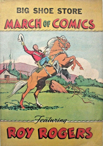 Cover for Boys' and Girls' March of Comics (Western, 1946 series) #47 [Big Shoe Store]