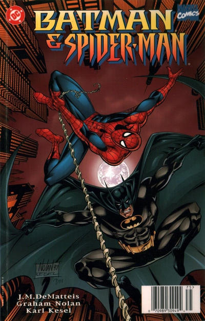 Cover for Batman / Spider-Man (DC, 1997 series) [Newsstand]