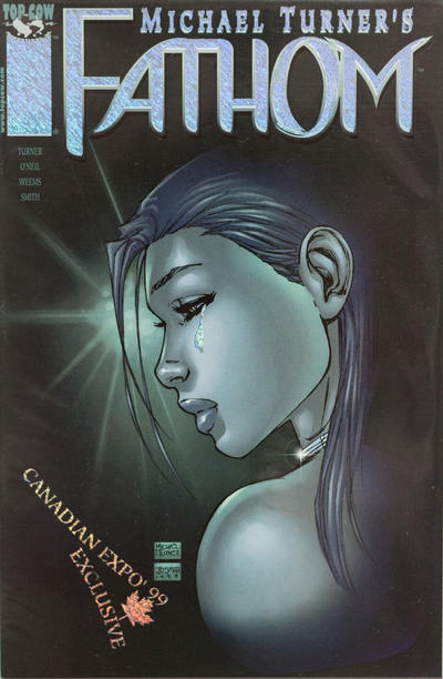 Cover for Fathom (Image, 1998 series) #8 [Canadian Expo Speckled Foil Cover]