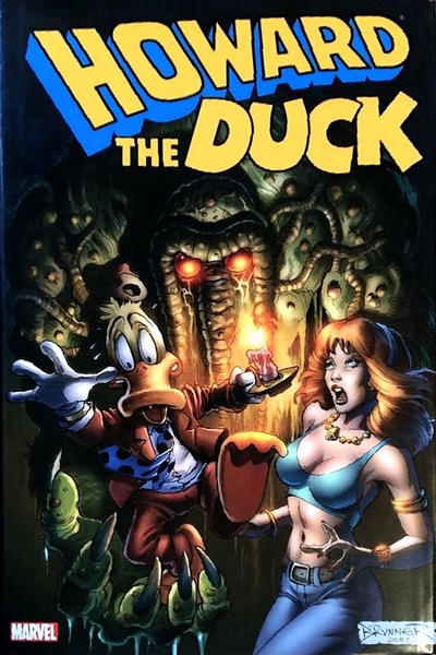 Cover for Howard the Duck Omnibus (Marvel, 2008 series) [Second Printing]
