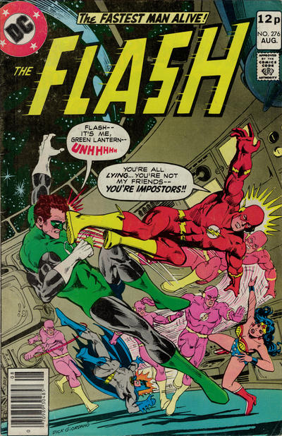 Cover for The Flash (DC, 1959 series) #276 [British]