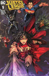 Cover for Justice League (DC, 2018 series) #1 [Comic Market Street Kael Ngu Cover]