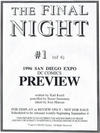 Cover Thumbnail for The Final Night Preview (1996 series)  [San Diego Expo 1996 Exclusive Preview]