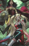 Cover Thumbnail for DC vs. Vampires (2021 series) #1 [Ejikure Glow In the Dark Cardstock Team Variant Cover]