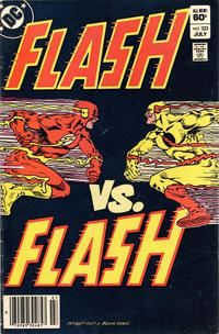 Cover Thumbnail for The Flash (DC, 1959 series) #323 [Newsstand]