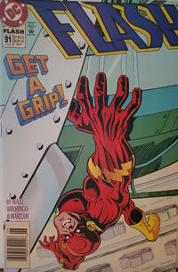 Cover for Flash (DC, 1987 series) #91 [Newsstand]