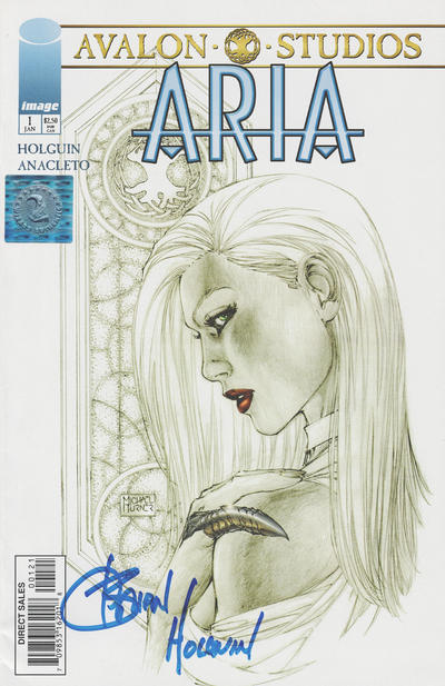 Cover for Aria (Image, 1999 series) #1 [Wizard Authentic Edition]