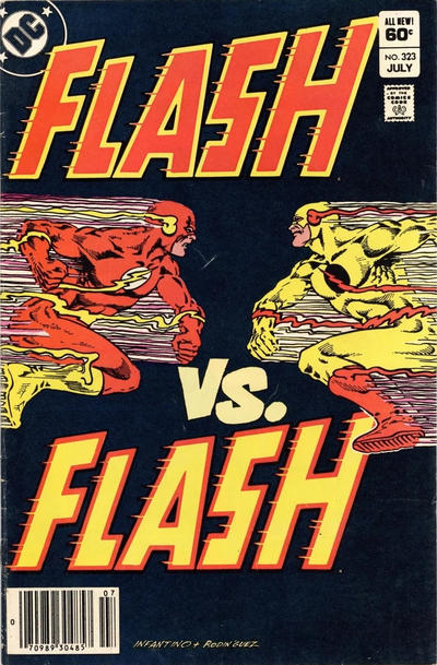 Cover for The Flash (DC, 1959 series) #323 [Newsstand]