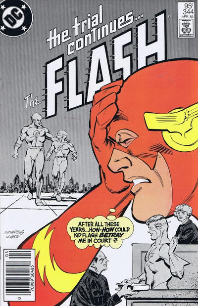 Cover for The Flash (DC, 1959 series) #344 [Canadian]