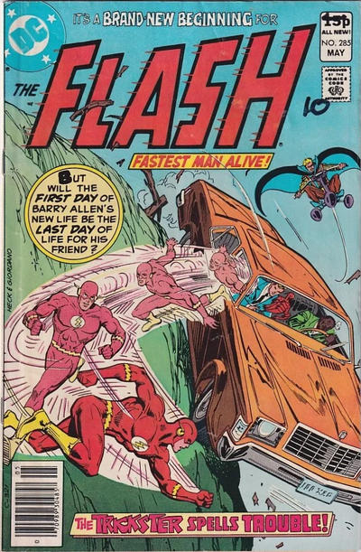Cover for The Flash (DC, 1959 series) #285 [British]