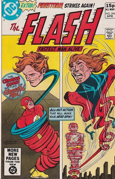 Cover for The Flash (DC, 1959 series) #296 [British]