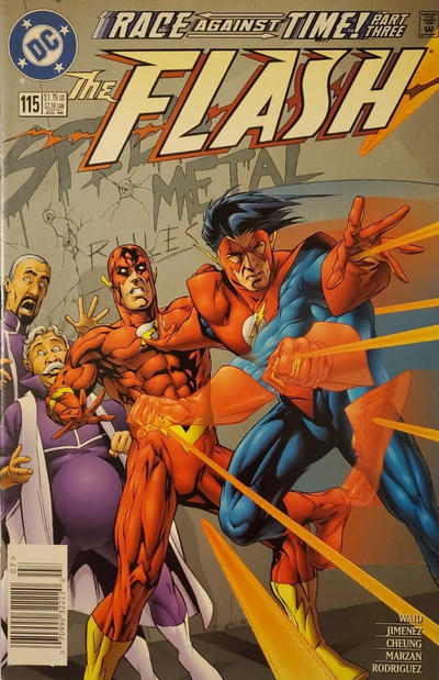 Cover for Flash (DC, 1987 series) #115 [Newsstand]