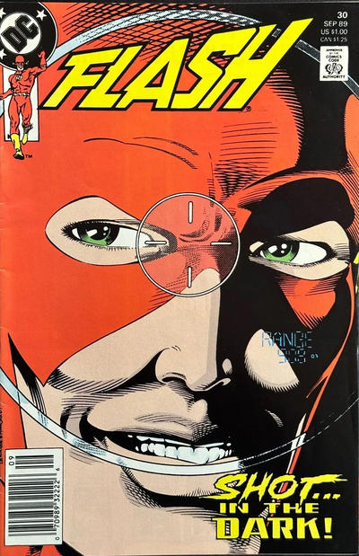 Cover for Flash (DC, 1987 series) #30 [Newsstand]